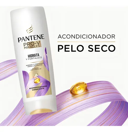 Acondicionador Pantene Hidrata Y Fortalece 400 Ml