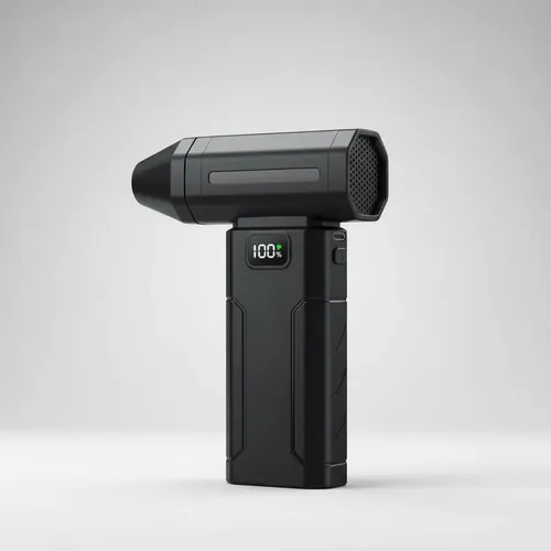 Soplador Eléctrico Forgekin Mkd13 Para Limpieza De Teclado Y Electrónica Negro