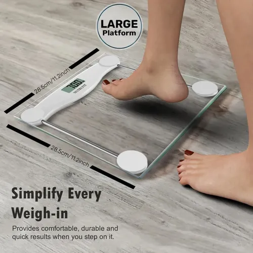 Balanza Digital De Baño Nutri Fit Para Peso Corporal De 150