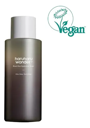 Haruharu Wonder Tónico Facial Hialurónico Black Rice 300ml Vegano