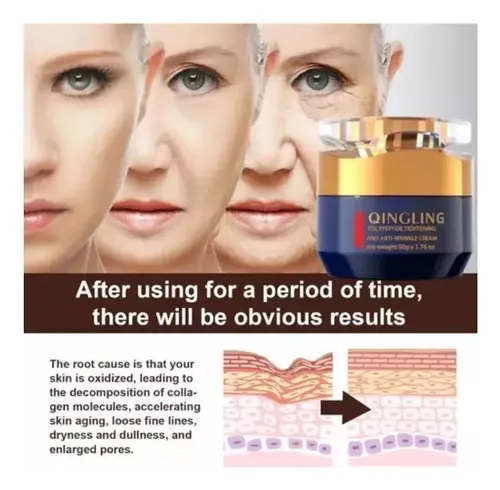 2025 Crema Facial Qingling Para Arrugas Qingling, 2 Unidad