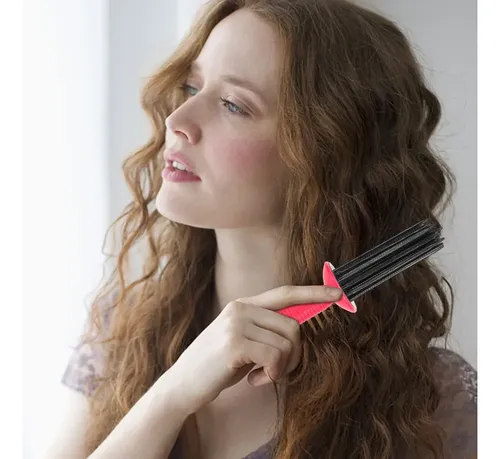[peine Para Rizar El Cabello Y Esponjoso, Peine Para Rollos