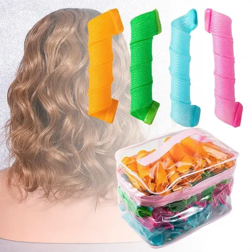 Kit De Rulos Para Peinar Cabello De 55 Cm