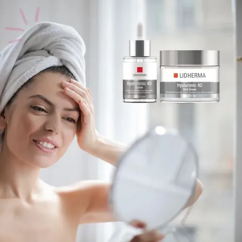 Kit X2 Hyaluronic 4d Rich Cream + Hyaluronic 4d Serum
