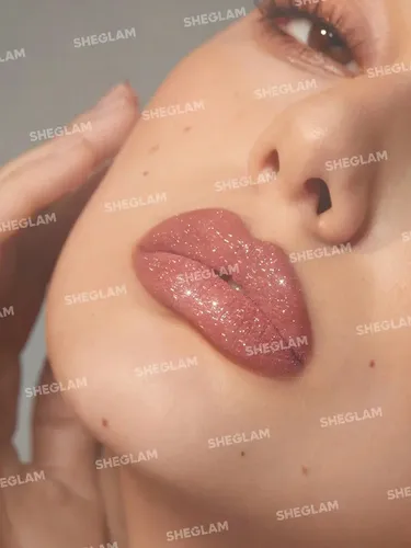 Kit de Labial Glitter Sheglam Lip Dazzler Debutante, con Larga Duración