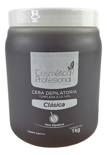 Kit X6 Ceras Templada Clasica Cosmetica Profesional 1kg