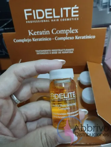 6 Unidades De Ampollas Complejo Keratítico Instantáneo 15ml