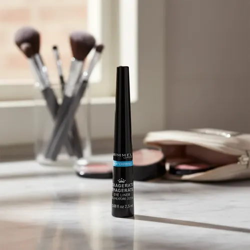 Rimmel Exaggerate Wp Delineador Líquido 003 Black 2,5ml
