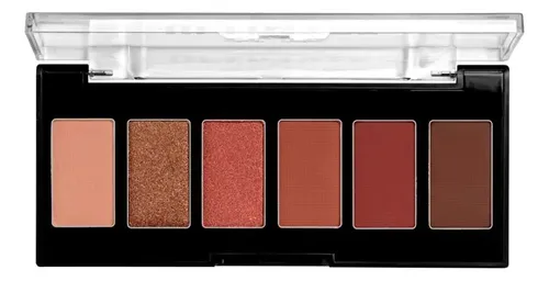 Nyx – Ultimate Edit – Warm Neutrals – Paleta 6 Sombras Color De La Sombra Marrón Oscuro