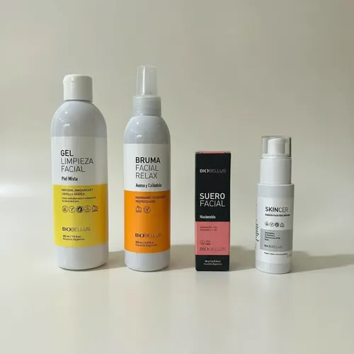 Skincare Facial Piel Mixta Rutina Diaria Biobellus