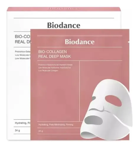 Sra. Sroje. Biocolágeno Mascarilla Real Profunda 4 Piezas