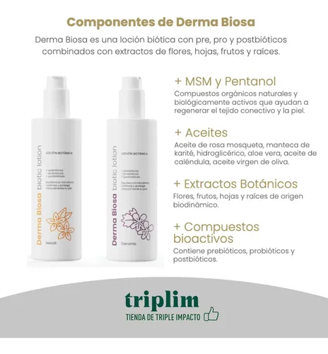 Crema Probiótica Cuerpo Rostro Salud Piel Microbiota Cutánea