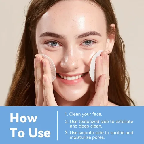 Pads Exfoliantes Ácido Salicílico Cuidado Poros 70 Todo Tipo De Piel Día/noche