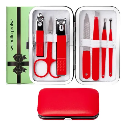 Manicure Set Nail Clipper Set Mujeres Hombres De Acero Toe