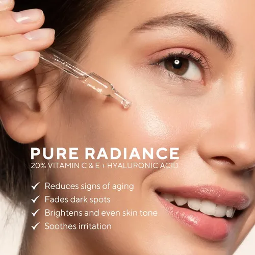 Sérum Lupure Con Vitamina C Al 20% Para Cuidado Facial, 1 On Todo Tipo De Piel Día/noche