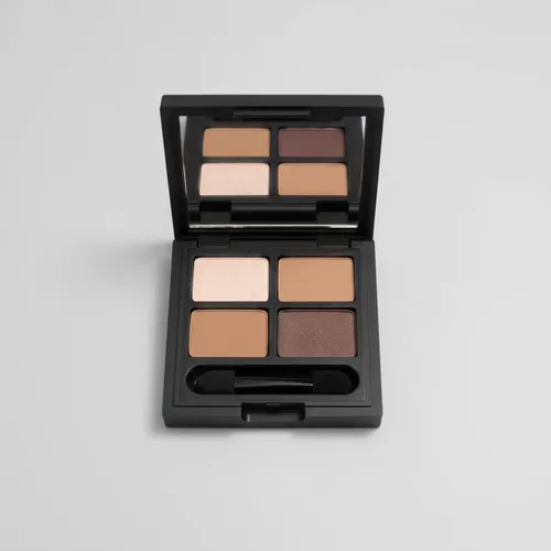 Paleta Cuarteto Sombras Ojos Azul Marrón Nude