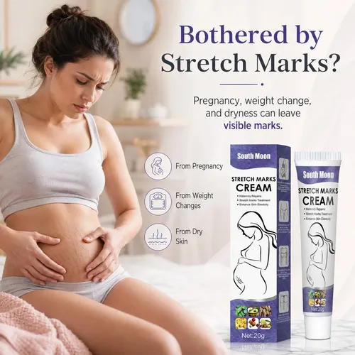 Crema Reparadora Para Eliminar Estrías South Moon, 20 G