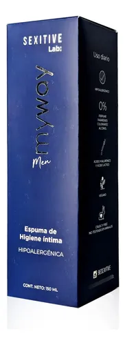 Espuma De Higiene Íntima Masculina My Way Men 150 Ml