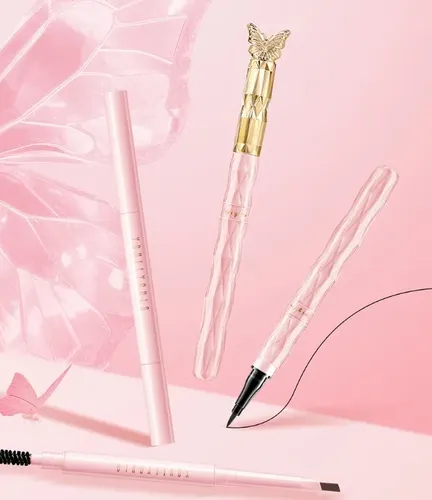 Cosméticos 9 Piezas En Caja/pluma Fija Del Lápiz De Ojos