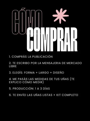 Uñas Press On A Medida Diseño A Elección