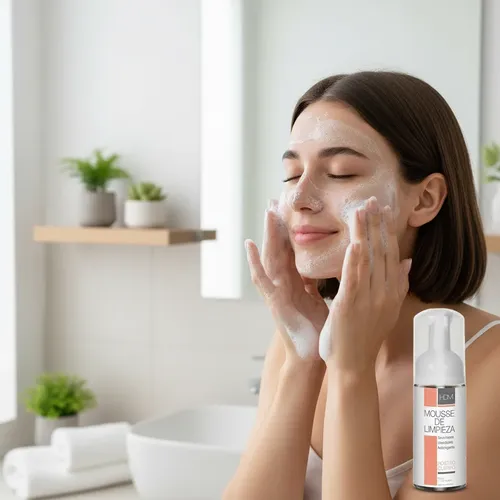 Hdm Mousse De Limpieza Descongestiva X 60cc. Hidrata Suaviza