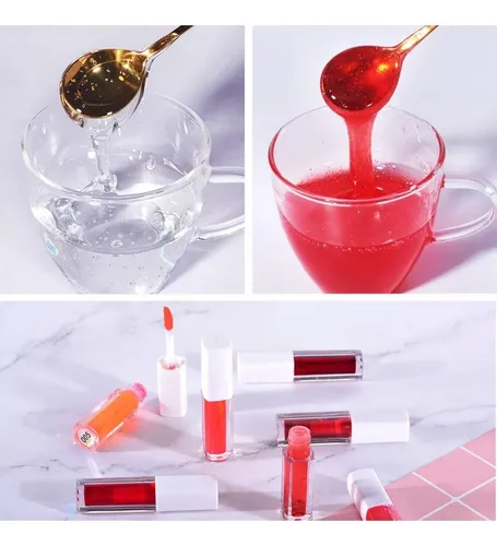 Set De Pigmentos Líquidos Para Gloss Labial 12 Colores