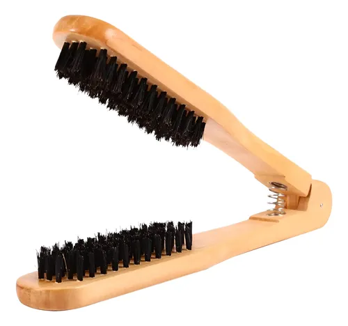 Cepillo Plancha De Cabello Profesional Miskall Doble Cara