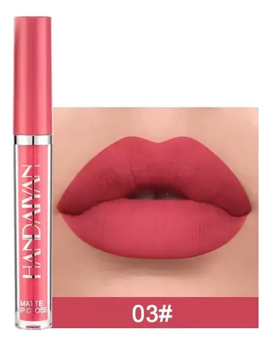 Labial Líquido Matte Lipstick Handaiyan Larga Duración