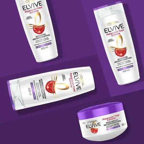 Shampoo Y Acondicionador Elvive Reparación Total Extreme