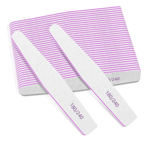Bleswin Set De Limas 100/180/240 Grit 12 Piezas
