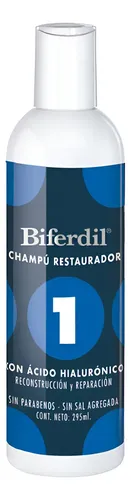 Biferdil Champu Restaurador Con Acido Hialuronico 295 Ml