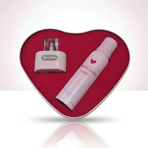Caro Cuore Amore Perfume Edt X60ml + Deo
