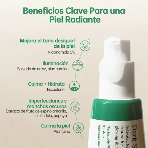 Axis-y Dark Spot Correcting Glow Serum 50ml Momento de aplicación Día/Noche Tipo de piel Todo tipo de piel