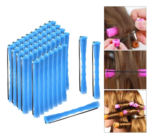 Rulos Permanentes Cabello Pequeno Mediano Grande Kit