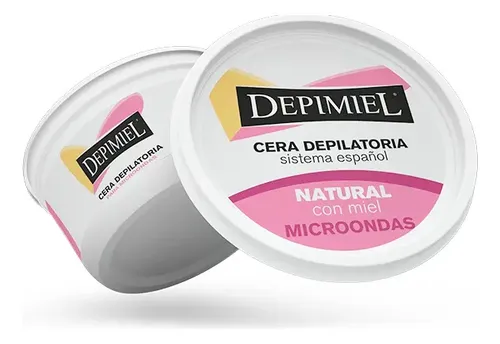 Depimiel Cera Depilatoria Microondas Natural Con Miel X 200g