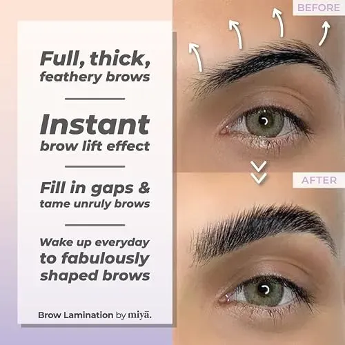 Miya Lash Kit Laminado De Cejas Profesional Con Keratina