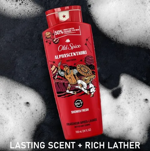 Jabón Corporal Old Spice Alphascentauri 710 Ml Para Hombre,