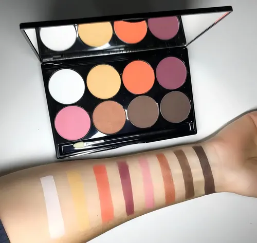 Paleta De Sombras Para Ojos X 8 Colores Xúlu Z484 Sombra No1