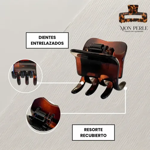 Broche Carey Frances Ganchos Pelo Importados Clips Carey