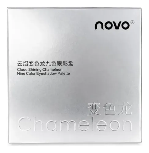 Paleta De Sombras Novo Chamaleon 9 Sombras Brillantes