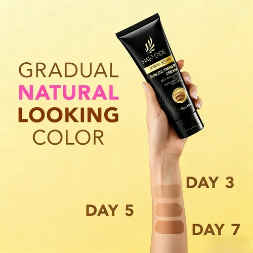 Autobronceador Vegano Sin Sol, Bronceado Uniforme Sin Rayas
