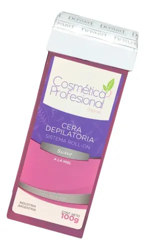 Cera Depilatoria Roll-on Suave 100grs Cosmética Profesional