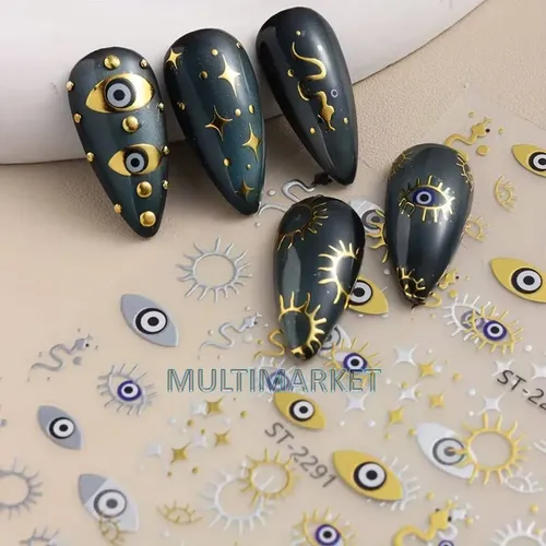 Stickers Para Uñas Con Esmaltado Tradicional O Semipermanent