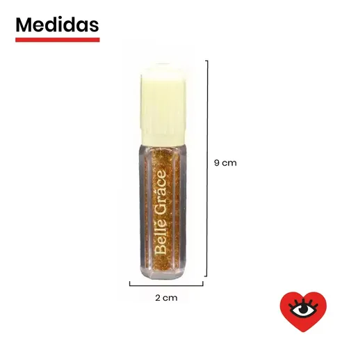 Sombra Liquida Tono 01 Para Ojos Brillante Glitter Maquillaje Rostro Veoquiero