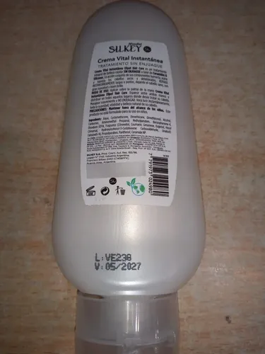 Silkey Crema Vital Instantanea Tratamiento Sin Enjuague