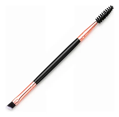 Brocha Doble Delineado Spoolie Cejas Pestañas Ojos Pequeña