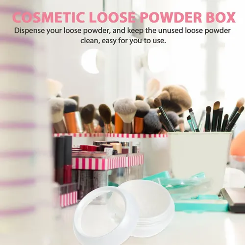 Caja De Talco En Polvo Para Maquillaje, Caja De Polvo Suelto