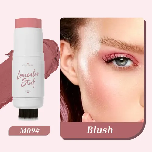 Hellokiss Barra Doble Contorno Iluminador Rubor Facial Larga