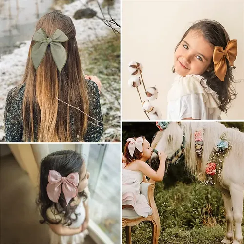 Diademas Y Clips Para Cabello De Niñas Y Mujeres