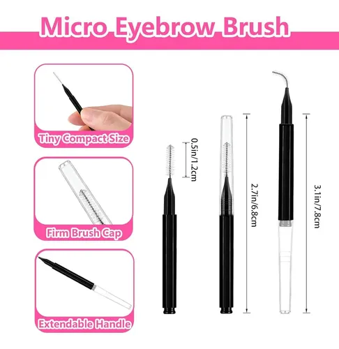 Set 50 Cepillos Micro Para Cejas Mayeen